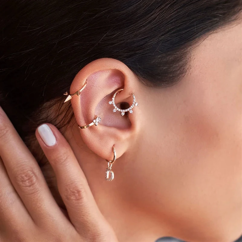 Triple Conical Piercing -Single