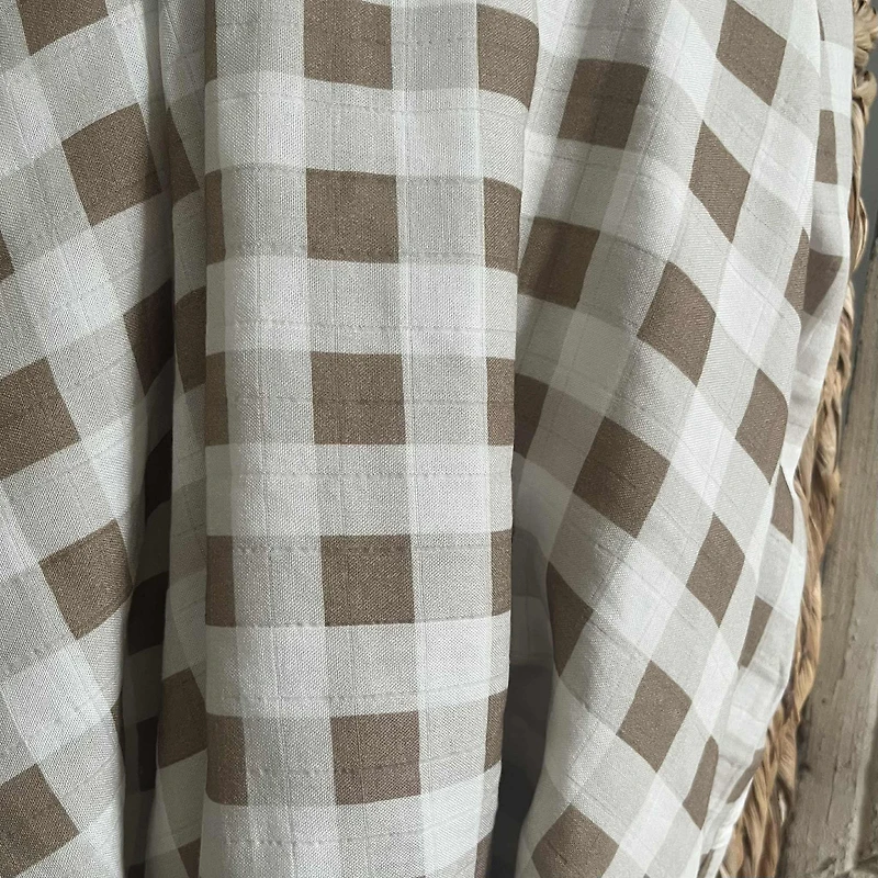 Mousseline carotté beige