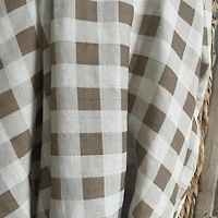 Mousseline carotté beige