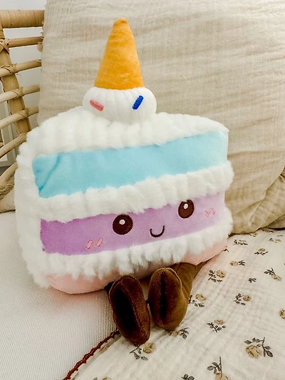 Peluche - Gâteau de fête