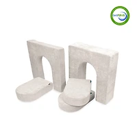 10" & 5" Walls Doors Bundle (5 pieces)