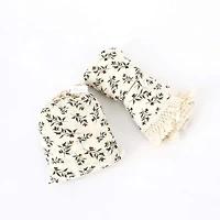 Fitted sheet & muslin duo