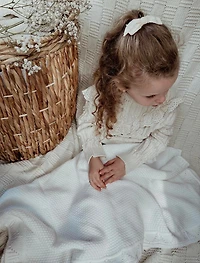 Textured Knit Blanket 