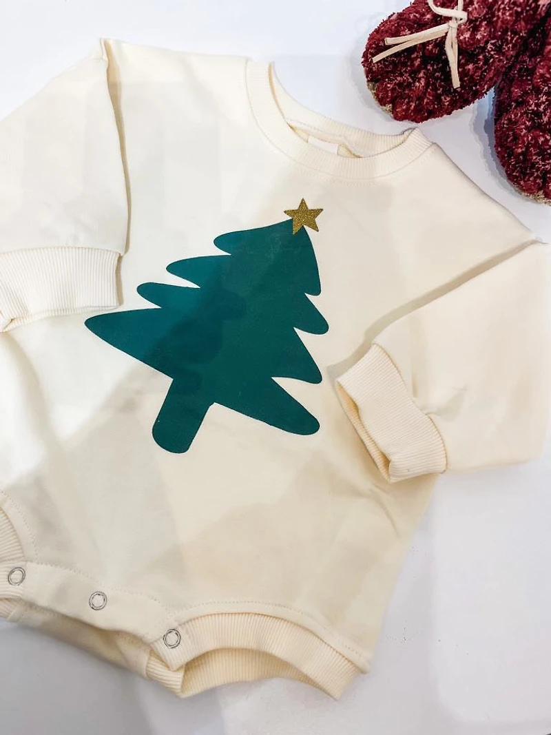 Christmas tree rompers