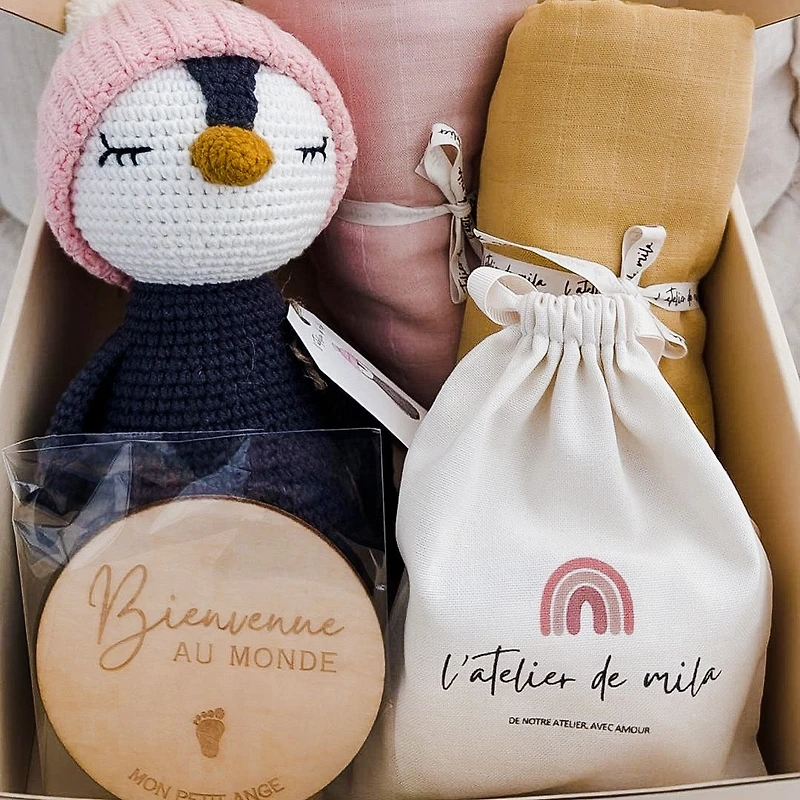Petit coffret cadeau Frosty rose