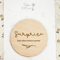 Surprise we are going to become parents!