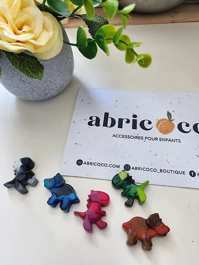 Crayons de cire recyclés