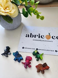 Recycled wax crayons