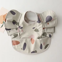 Ruffled Bib - Bubbles