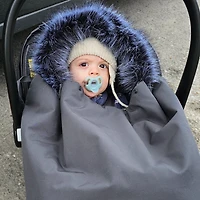 Housse Protectrice Babygloo pour Porte-bébé.      -(Bleu)