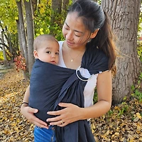 Adjustable linen scarf