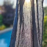 Adjustable linen scarf