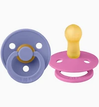 BIBS 6-18 months bubblegum-peri