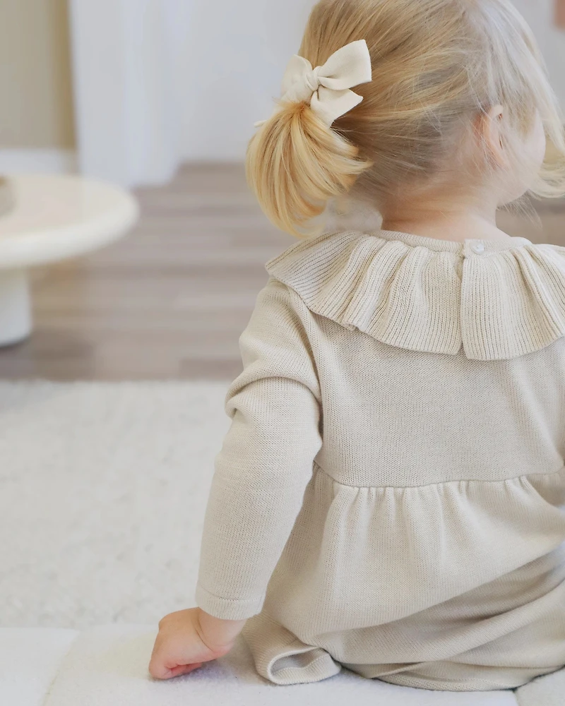 Robe -Collet volant