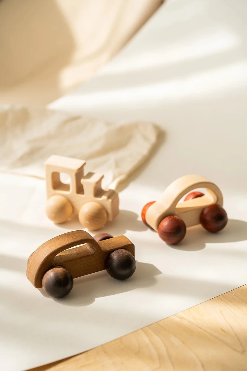 Wooden cars