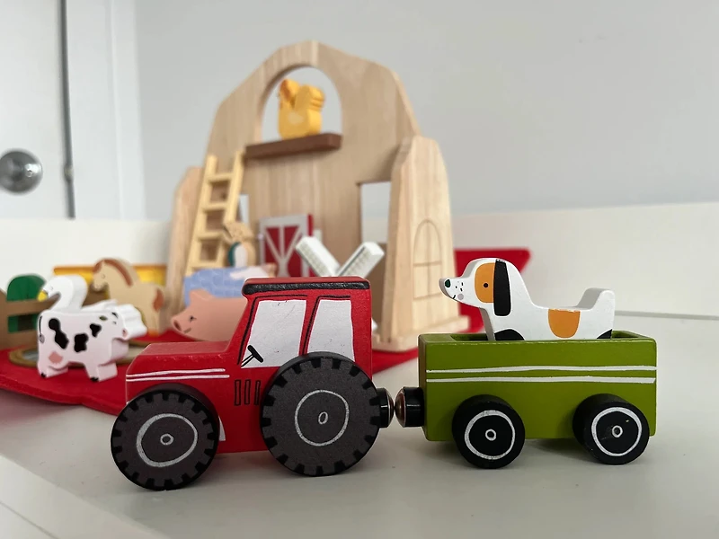 Wooden farm