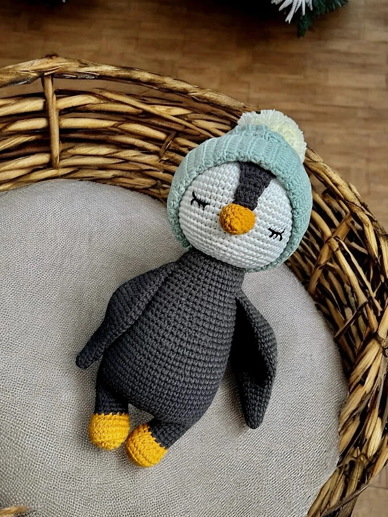 Frosty the Blue Penguin