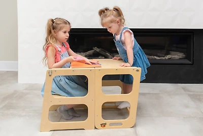 Three-in-one learning tower