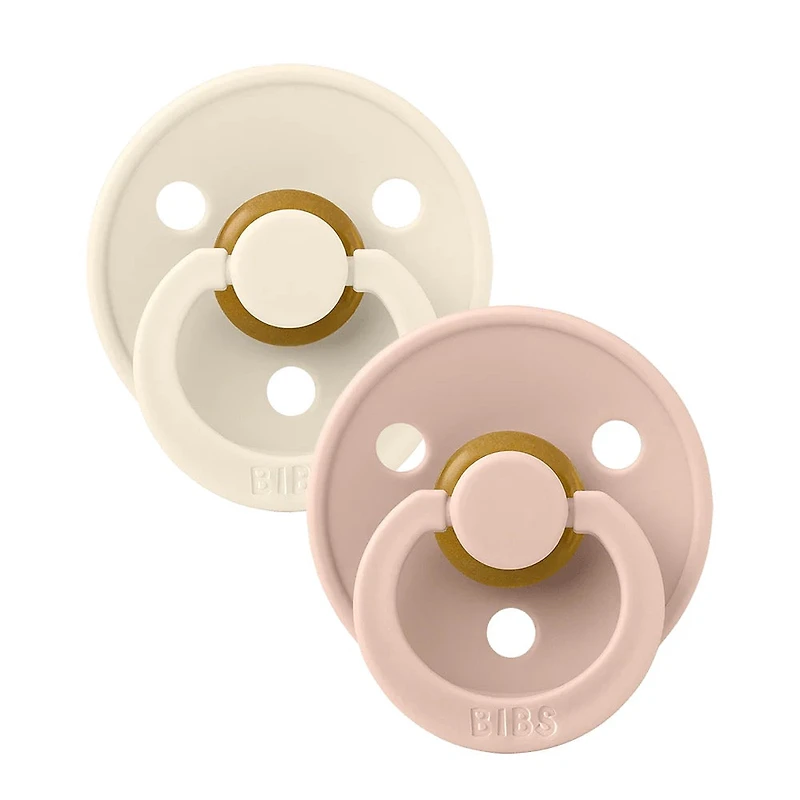 BIBS 6-18 months ivory-blush