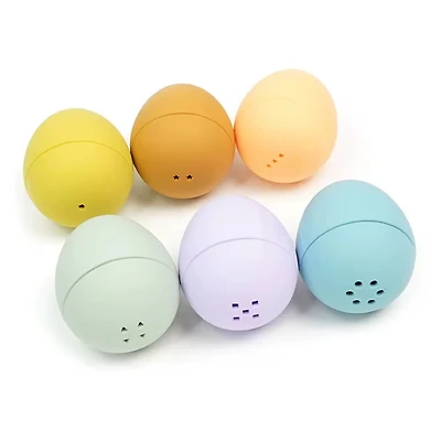 Ensemble d’oeufs pour le bain