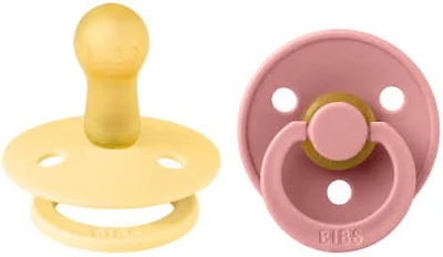 BIBS 6-18 mois pale butter-dusty pink