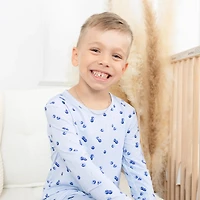 Pyjama bambou - Enfant Bleuets