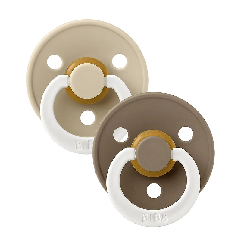 BIBS 6-18 months glow dark oak -vanilla