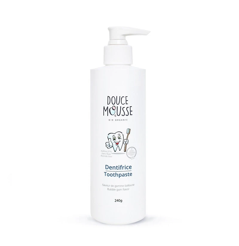 Soft Bubble Gum Foam Toothpaste