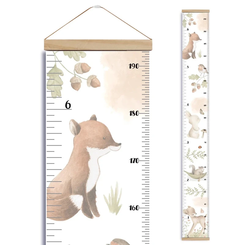 Growth Charts - Forest Animals