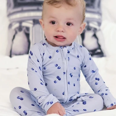 Pyjama bambou - Enfant Bleuets