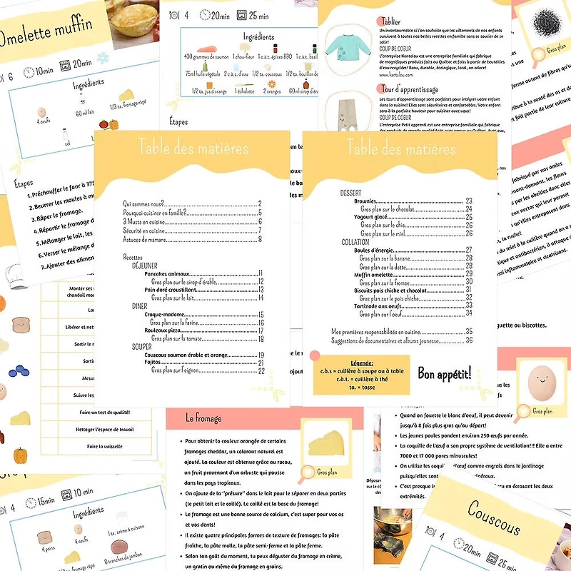 Mes petites recettes en famille