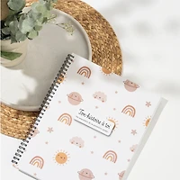 Soft-cover baby books in French – Rainbow Planets 