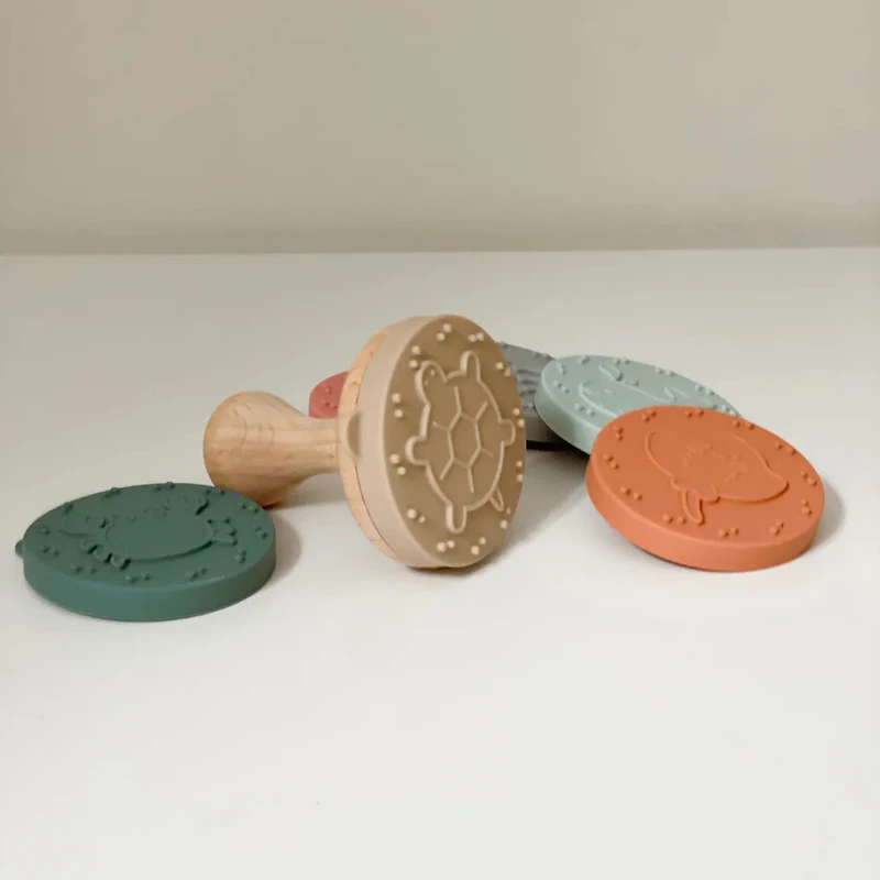 Interchangeable stamps