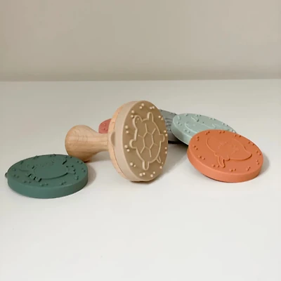 Interchangeable stamps