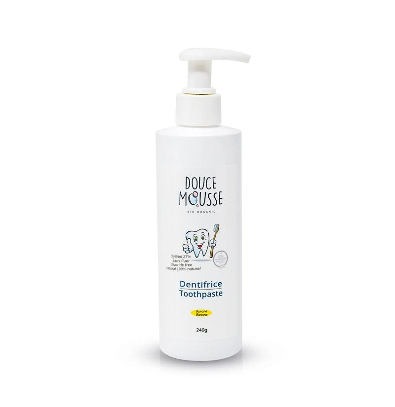 Soft Banana Foam Toothpaste
