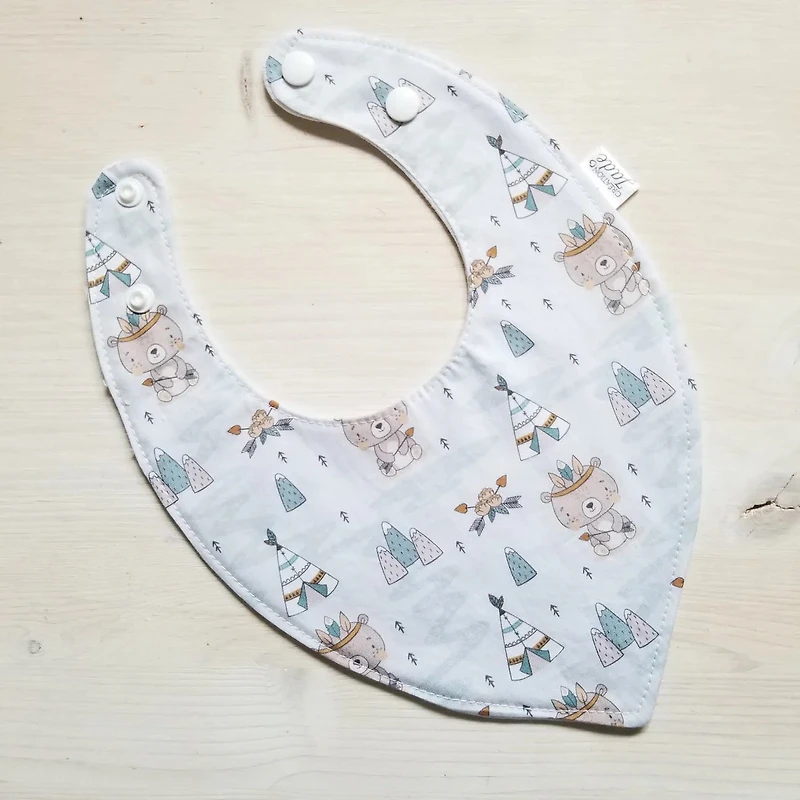 U-Neck Bib - Boho Animals
