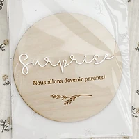 Surprise we are going to become parents