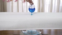 Breathable mattress for bassinet 