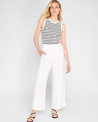 Linen Side Tie Pant