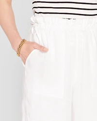 Linen Side Tie Pant