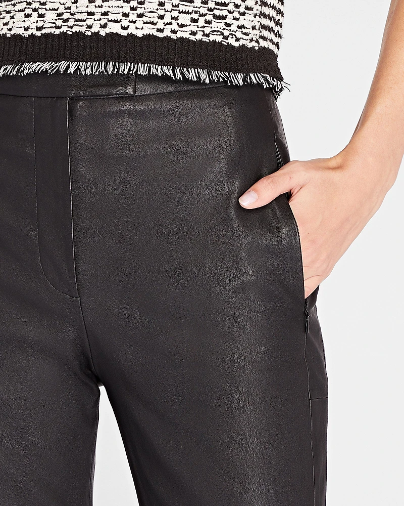 Leather Cigarette Pant