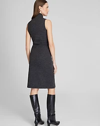 Midi Ruched Knit Dress