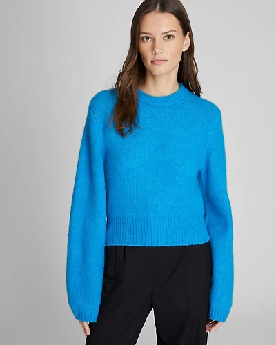 Cropped Relaxed Crewneck