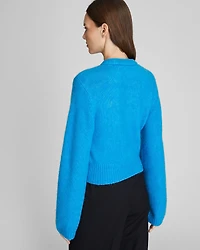 Cropped Relaxed Crewneck