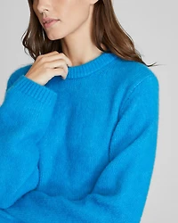 Cropped Relaxed Crewneck