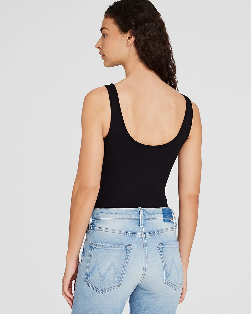 Ribbed Bodysuit