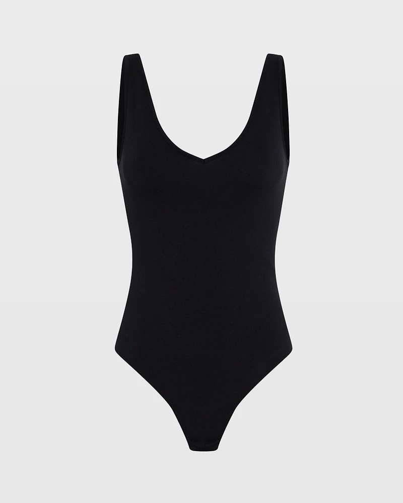 Ribbed Bodysuit