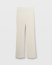 High Rise Crepe Trouser
