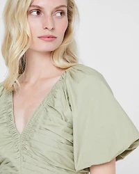 Tiered V-Neck Maxi Dress