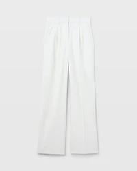 Lightweight Wool Pleated Trouser